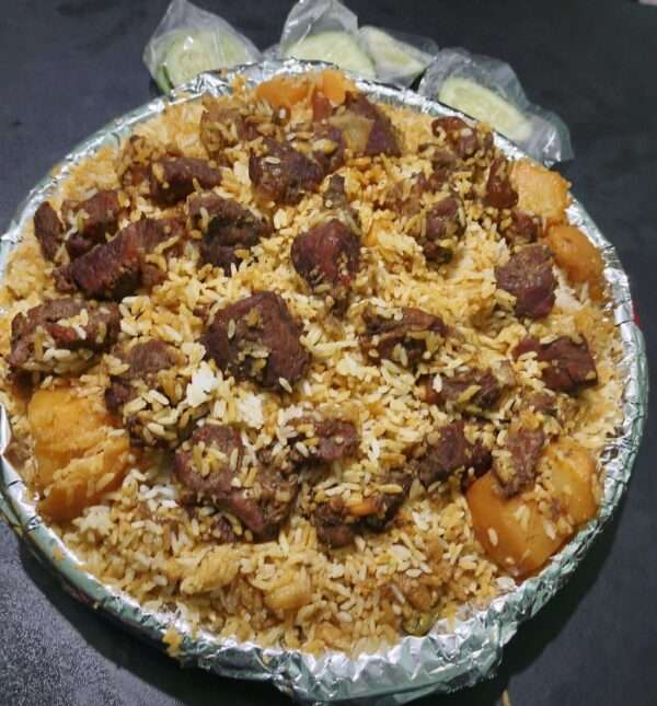 Dhakaya Beef Dom Biriyani