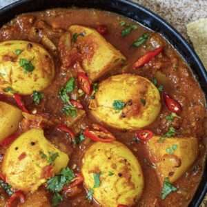 Egg Aloo Curyy 2pcs