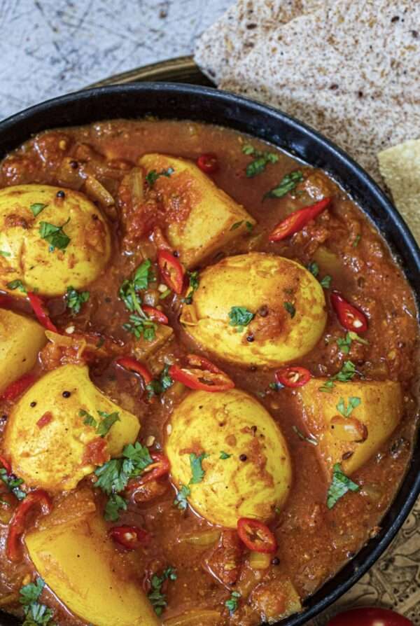 Egg Aloo Curyy 2pcs