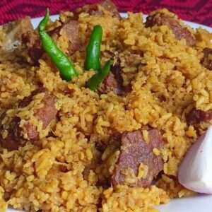 Beef Mixed Bhuna Khichuri Rice